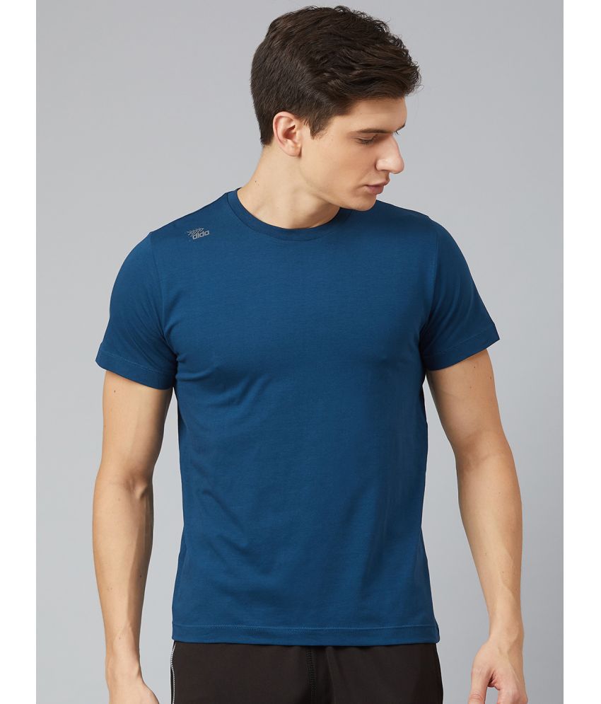     			Dida Sportswear Blue Polyester Regular Fit Men's Sports T-Shirt ( Pack of 1 )
