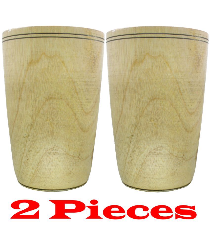    			JMALL Cup Solid Wood Tea Cup 250 ml ( Pack of 2 )
