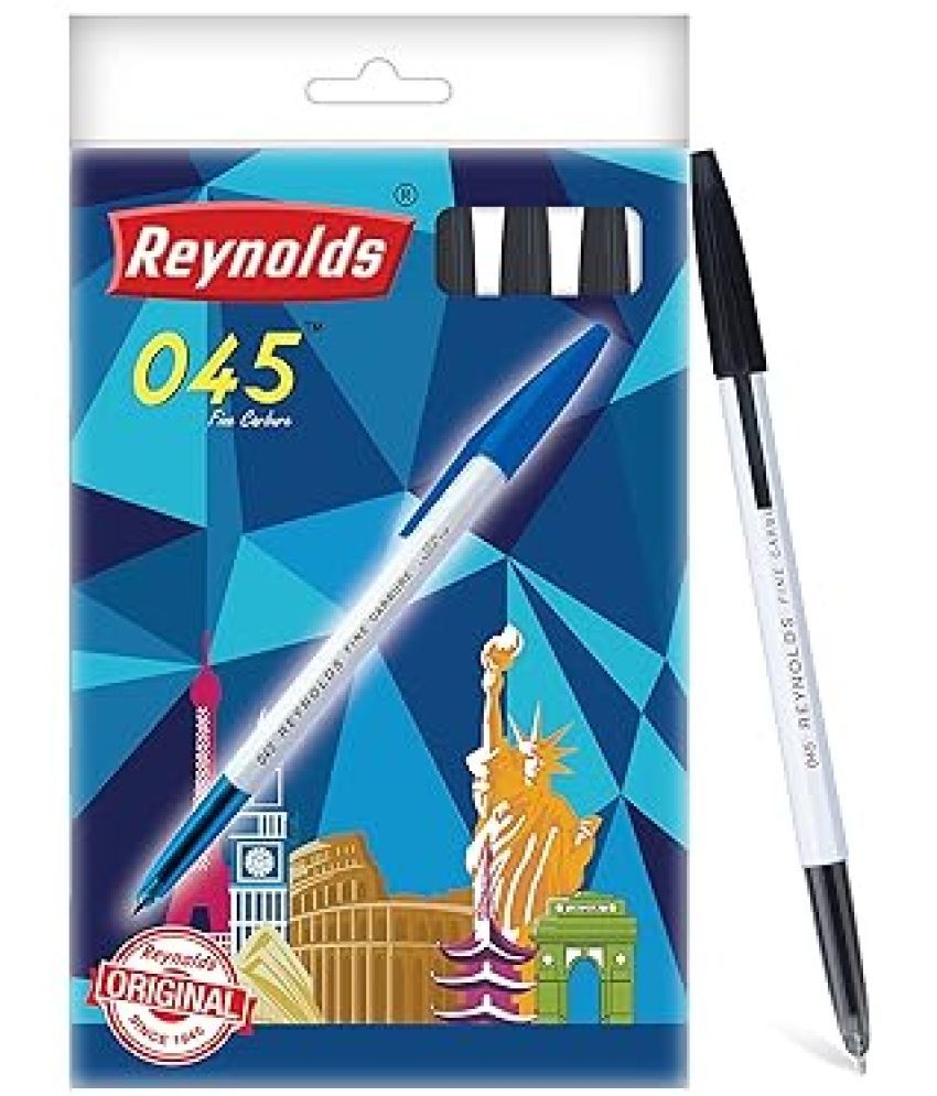     			Reynolds 045 Ball Pen 10 Pcs Black