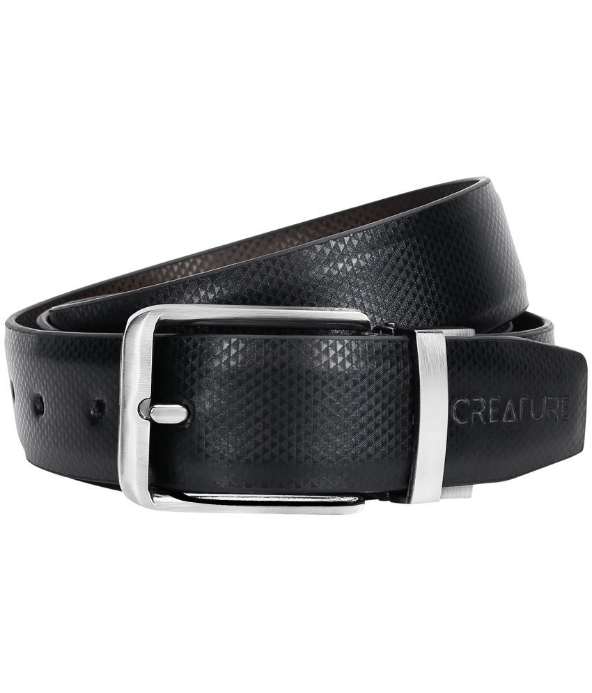     			Creature - Black PU Men's Formal Belt ( Pack of 1 )