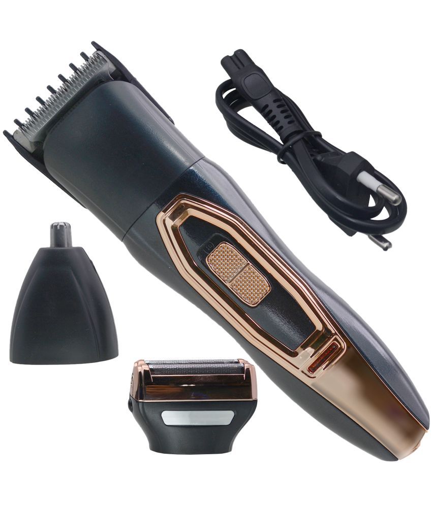     			JMALL Rechargeable Trimmer Multicolor Cordless Clipper With 40 minutes Runtime