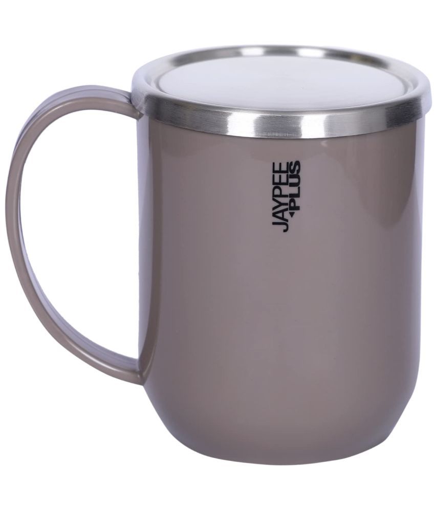     			Jaypee Plus CUPSHUP MUGS Solid Stainless Steel Coffee Mug 400 mL ( Pack of 1 )