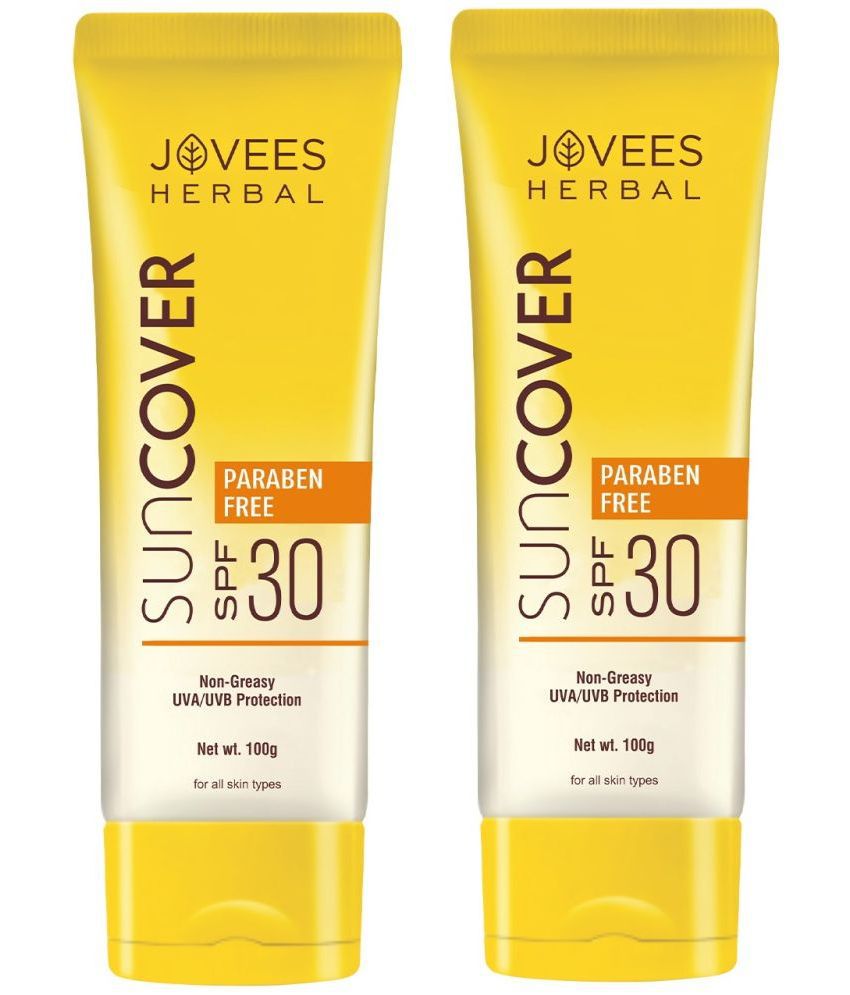     			Jovees Herbal SPF 30 Sunscreen Cream For All Skin Type ( Pack of 2 )