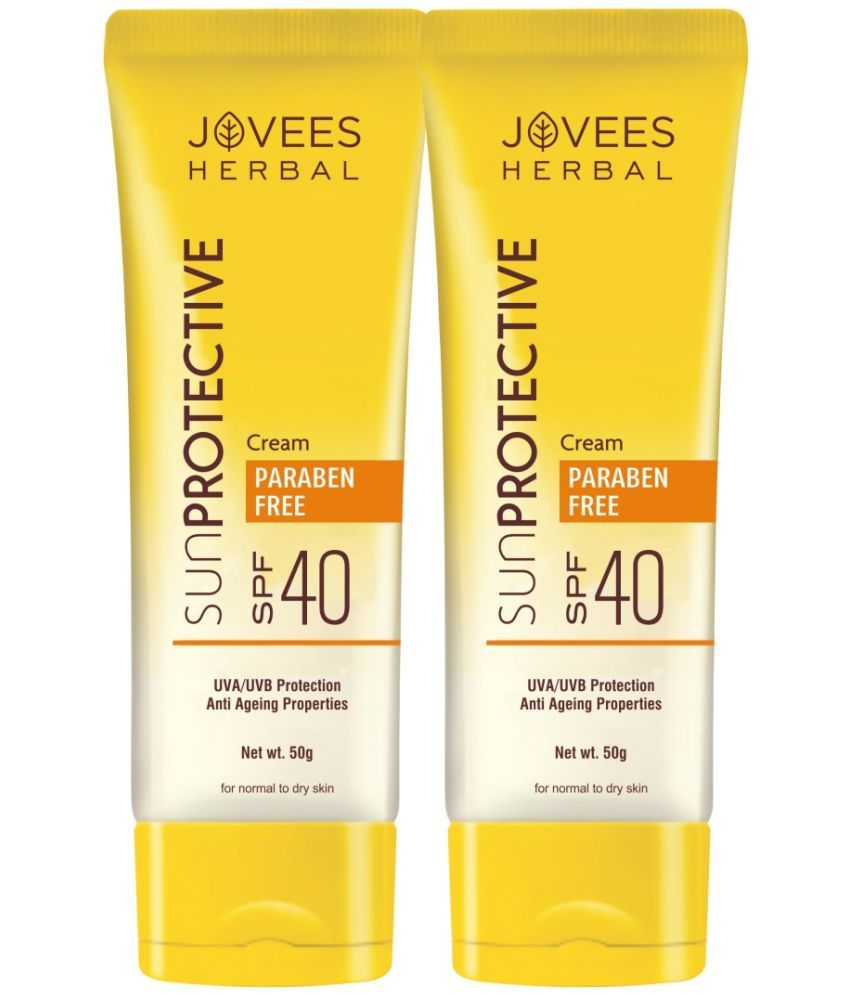     			Jovees Herbal SPF 40 Sunscreen Cream For Normal Skin ( Pack of 2 )