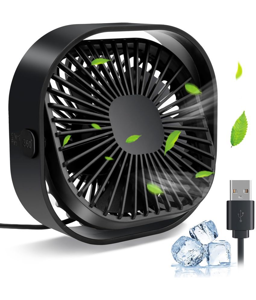     			Portable Cooling Fan has Strong wind with 360 Degree Adjustable design.