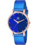 LimeStone Blue Silicon Analog Men's Watch