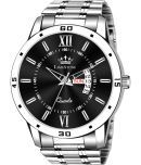 LimeStone Silver Stainless Steel Analog Men's Watch