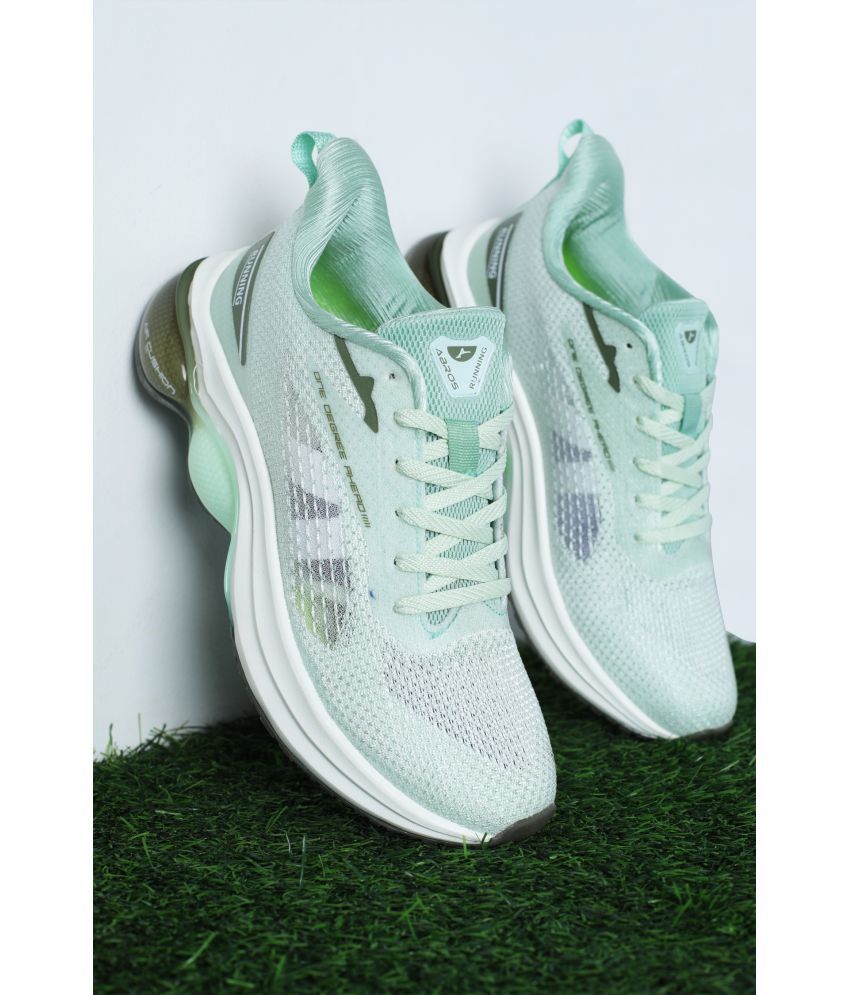     			Abros STRENGTH Sea Green Men's Sports Running Shoes