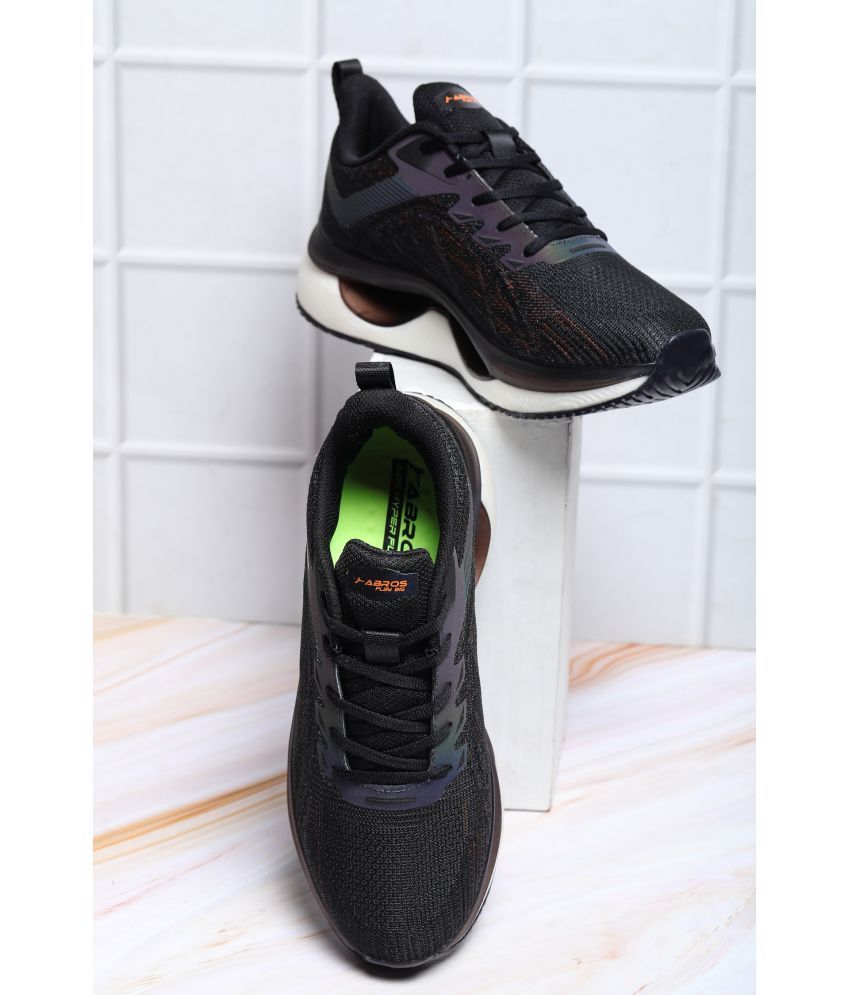     			Abros TERRENCE Black Men's Sports Running Shoes