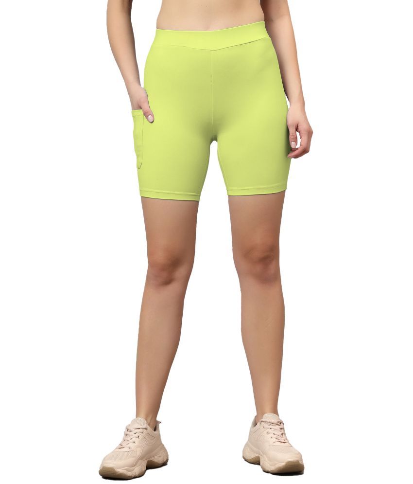     			Diaz Linen Skorts - Yellow