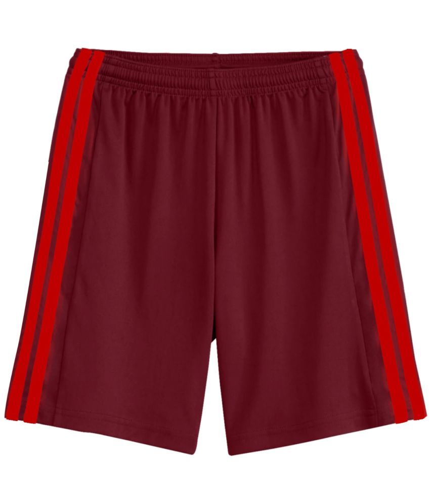     			Diaz - Maroon Cotton Boys Shorts ( Pack of 1 )