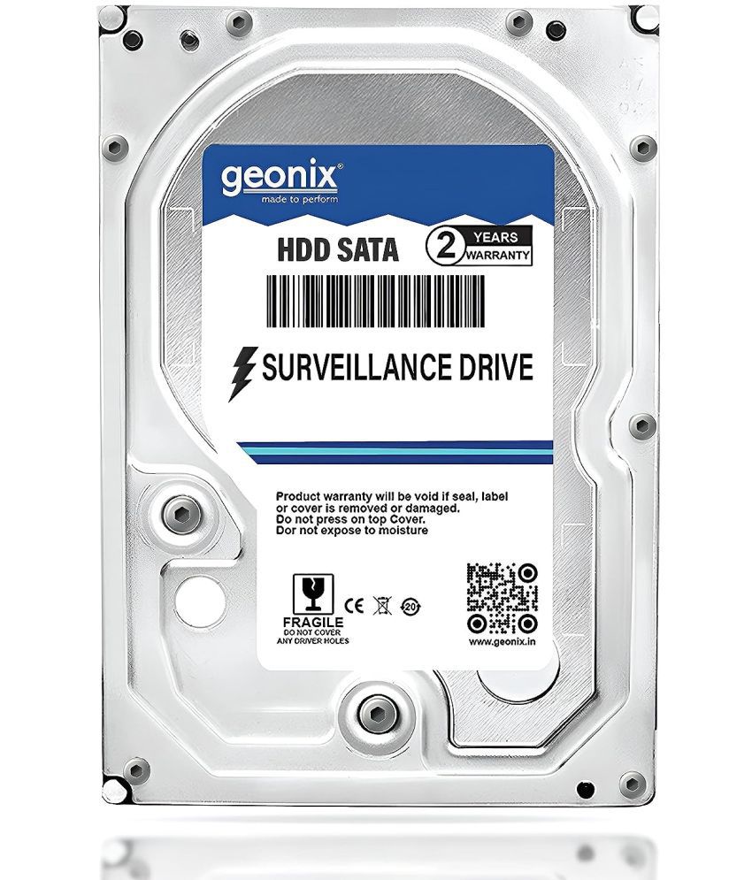     			GEONIX 500 GB SATA Hard Drive for Desktop–8.89 cm(3.5 Inch), 6 Gb/s ‎5400 RPM High Speed Data Transfer, Heavy Duty Hard Disk with 64 MB Cache for Computer PC, 2 Years Warranty