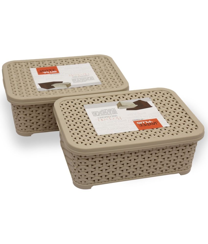     			Jaypee Plus Storage Boxes & Baskets ( Pack of 2 )