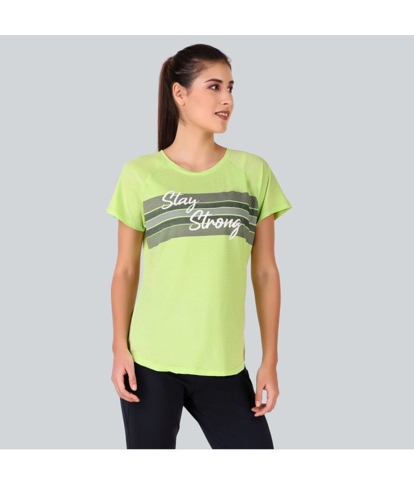     			NEXGEN CLUB Green Polyester Lycra Tees - Single