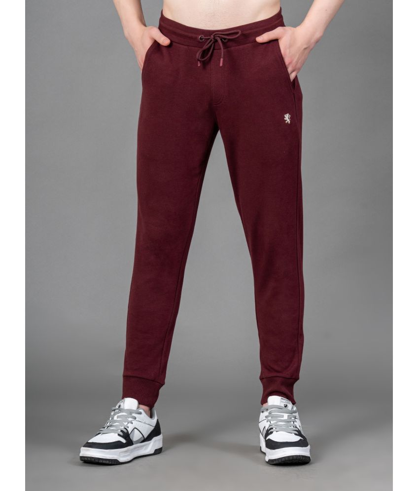     			Red Tape Maroon Cotton Blend Men's Sports Joggers ( Pack of 1 )