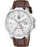 LimeStone Brown Silicon Analog Men's Watch