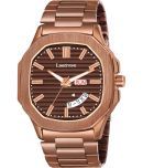 LimeStone Brown Stainless Steel Analog Men's Watch