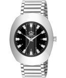 LimeStone Silver Stainless Steel Analog Men's Watch