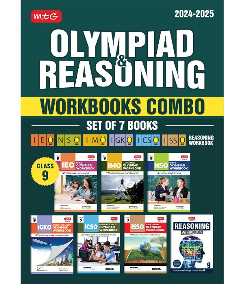     			Class 9: Work Book and Reasoning Book Combo for NSO-IMO-IEO-ICSO-IGKO-ISSO