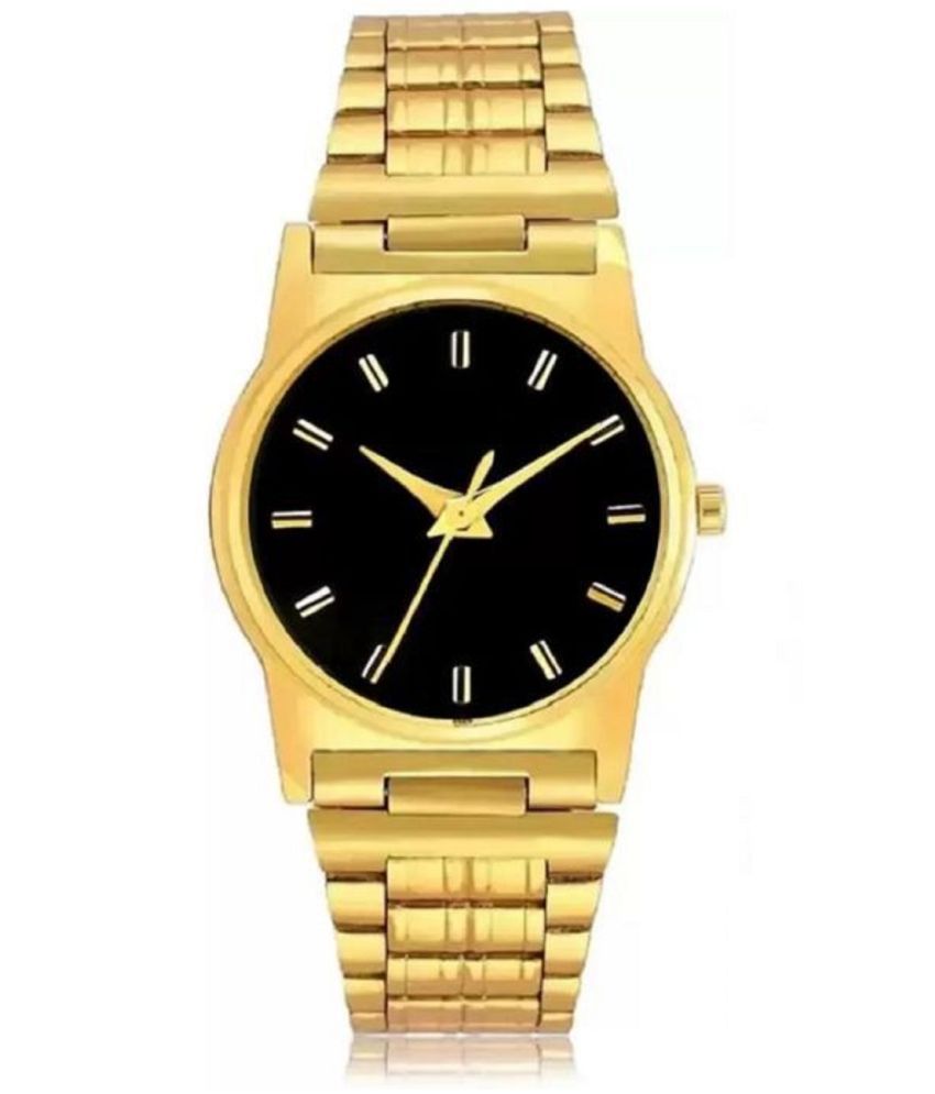     			Viser Gold Metal Analog Men's Watch