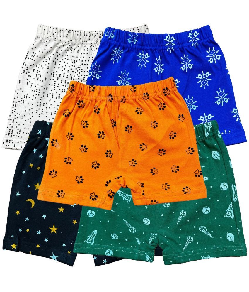     			Pack of 4 Diaz Cotton Girls Bloomers ( Multicolor ) KBLOOMERV4_CO5_3