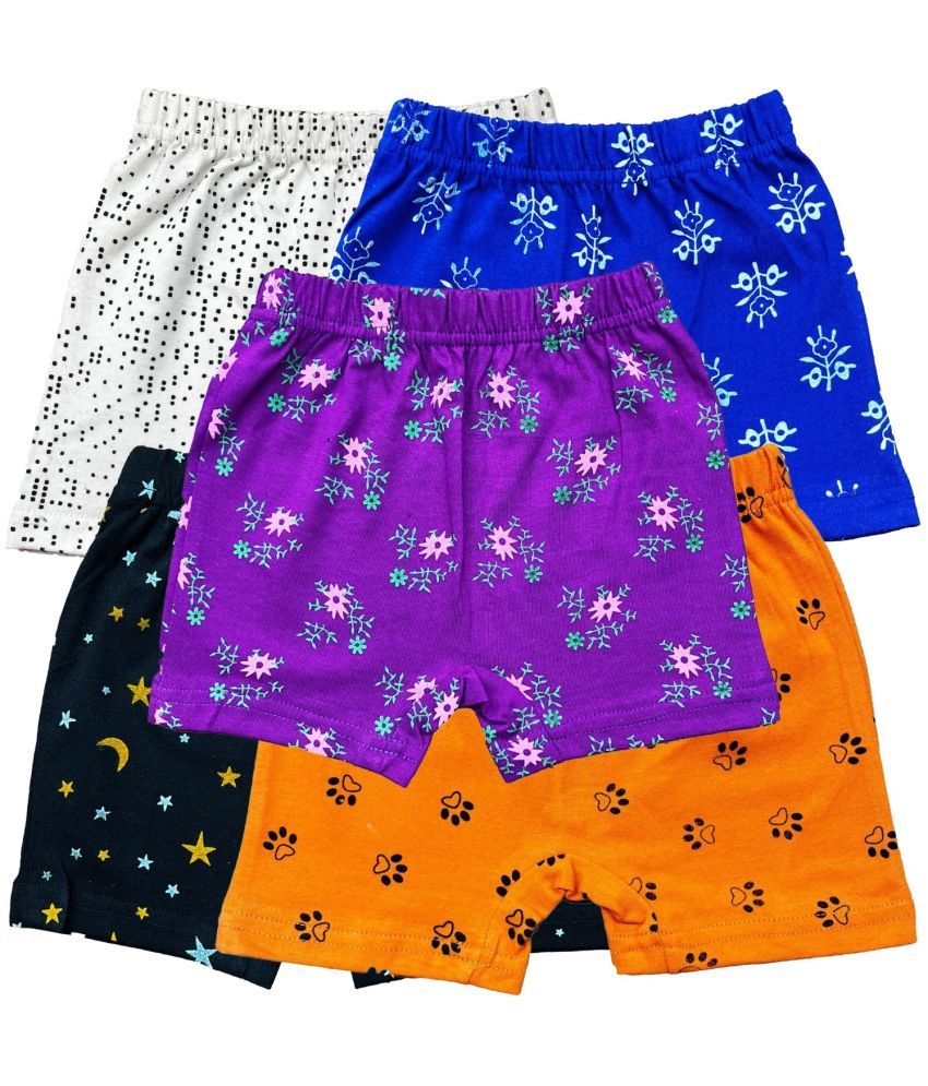     			Pack of 4 Diaz Cotton Girls Bloomers ( Multicolor ) KBLOOMERV4_CO5_19