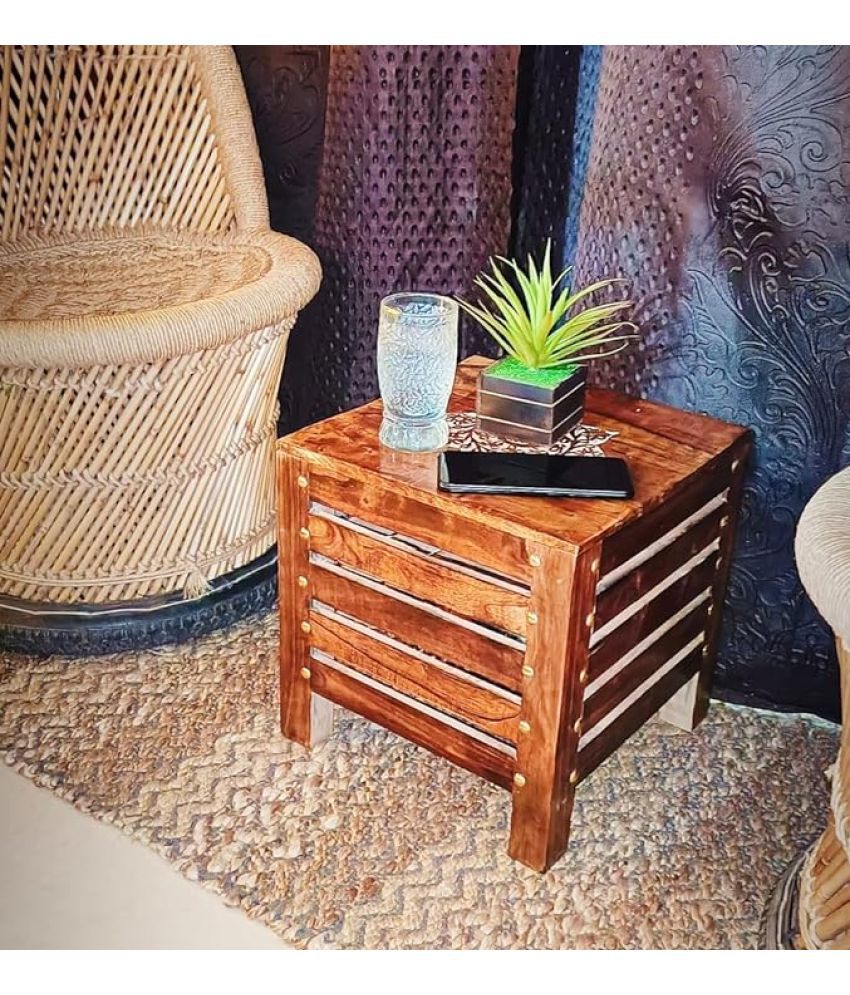     			ANAYA AFROZ Wooden side table