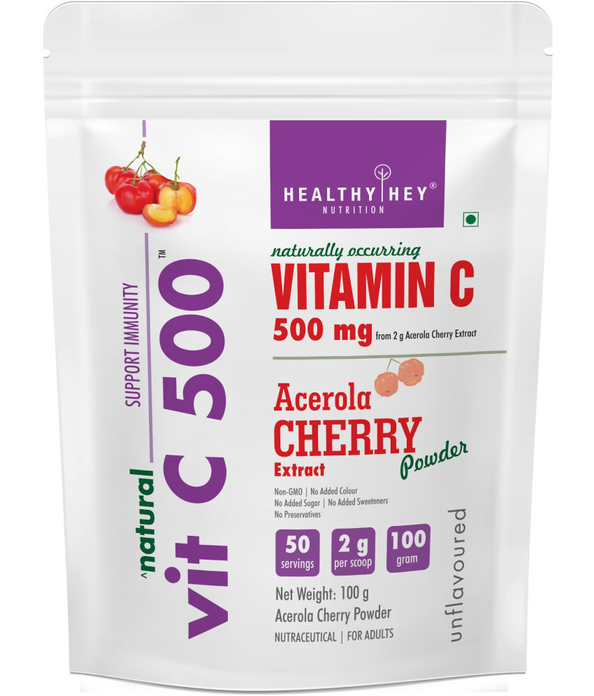     			HEALTHYHEY NUTRITION Vitamin C Powder 500 mg ( Pack of 1 )