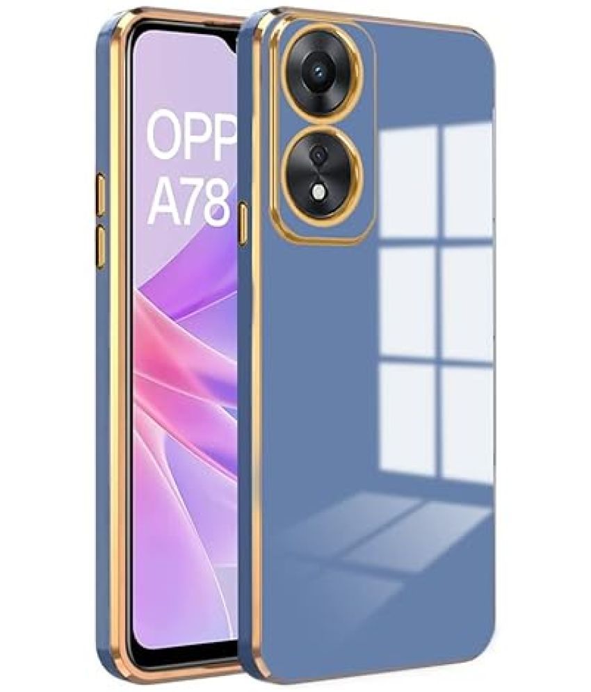     			Kosher Traders Plain Cases Compatible For Silicon Oppo A78 ( Pack of 1 )