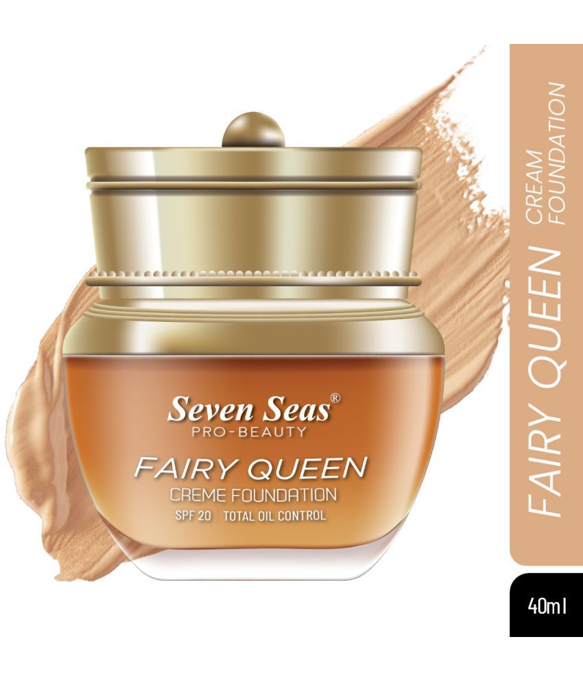     			Seven Seas Matte Cream For All Skin Types Skin Fair Foundation Pack of 1