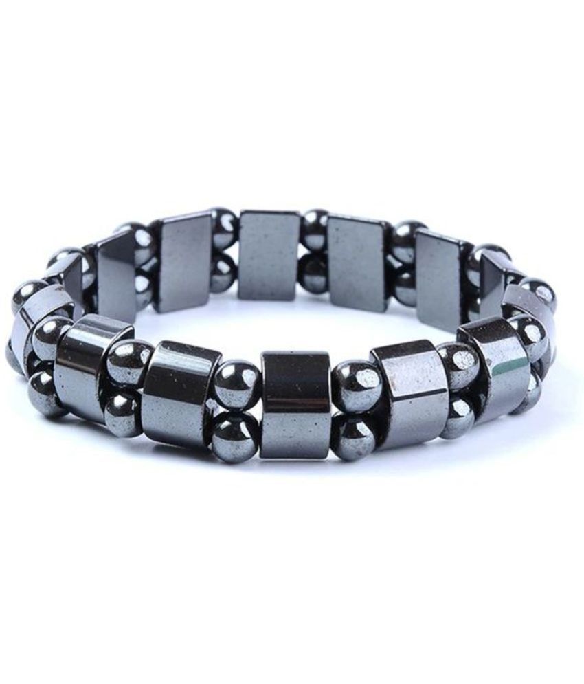     			Thrillz Black Bracelet ( Pack of 1 )