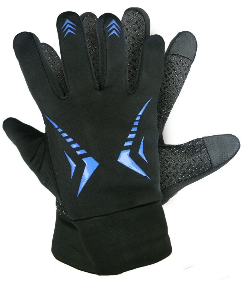     			ZAYSOO Blue Nylon Men's Driving Gloves ( Pack of 1 )