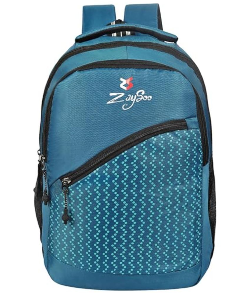     			ZAYSOO Light Blue Polyester Backpack ( 40 Ltrs )