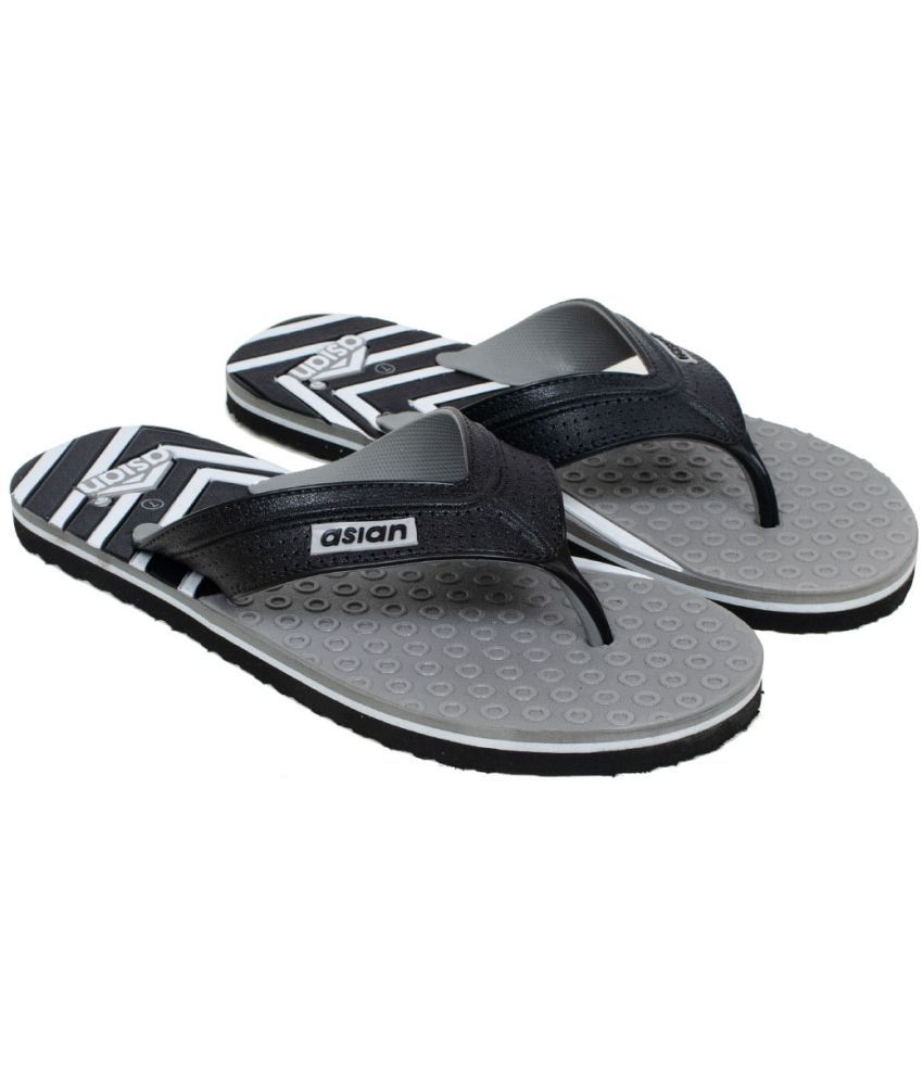     			ASIAN Grey Men's Daily Slipper