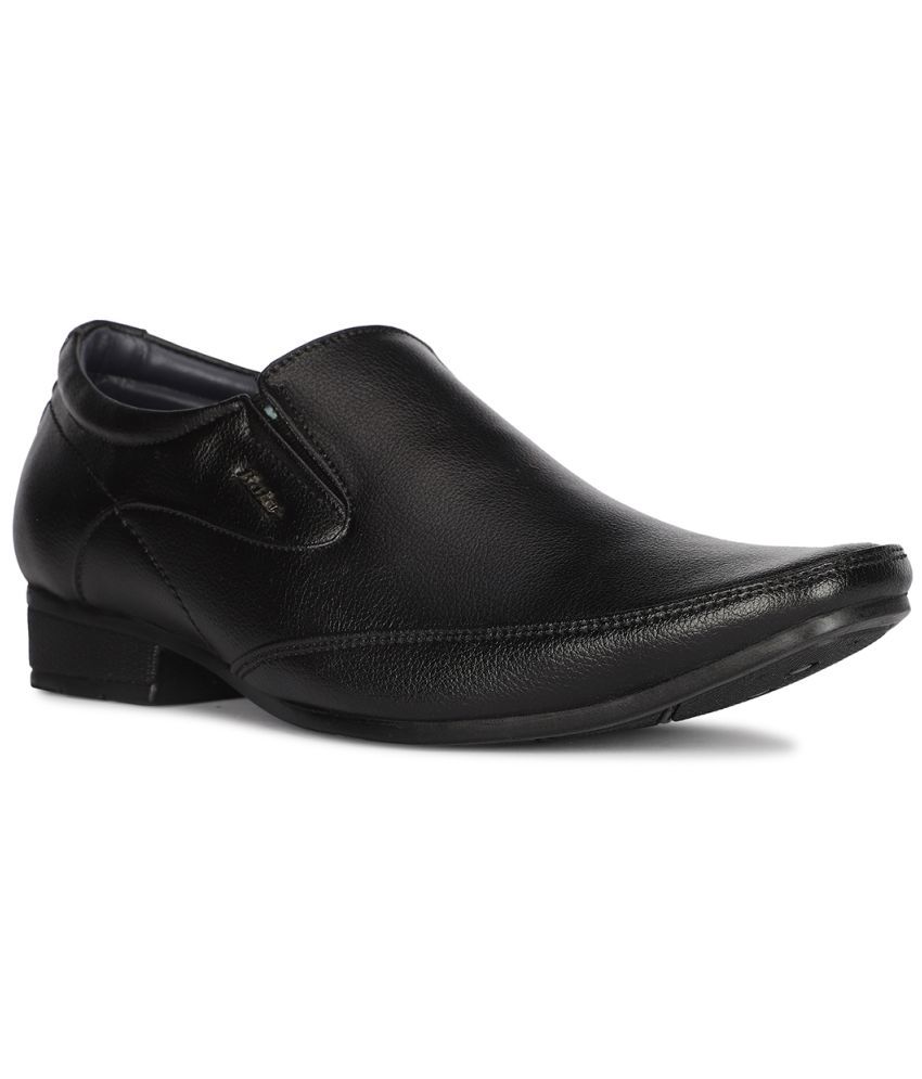     			Bata Black Men's Slip On Formal Shoes