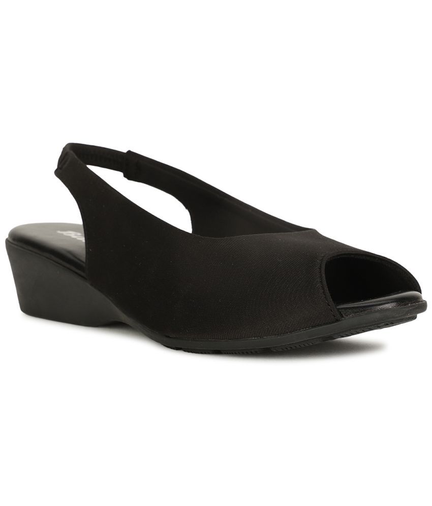     			Bata Black Women's Sandal Heels