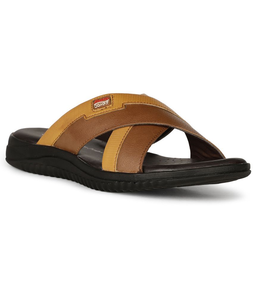     			Bata Comfit - Tan Men's Sandals