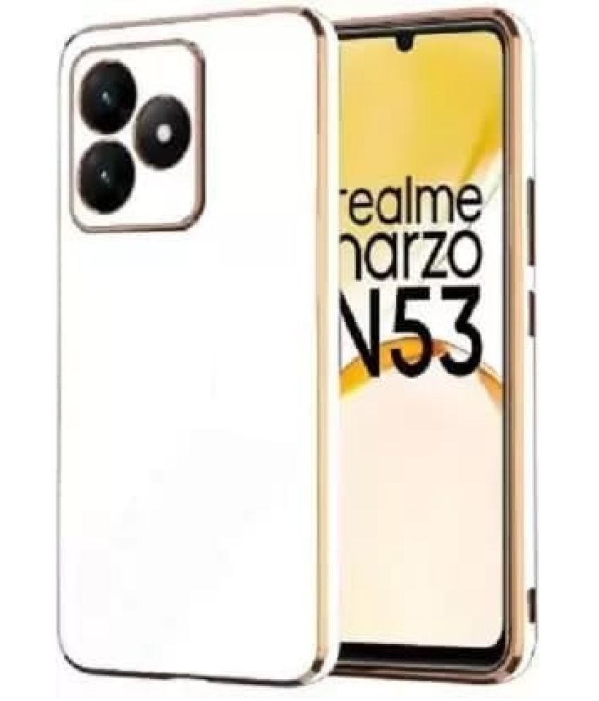     			Doyen Creations Plain Cases Compatible For Silicon Realme Narzo N53 ( Pack of 1 )