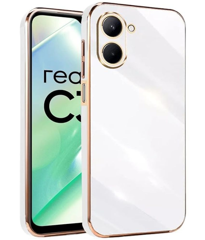     			Doyen Creations Plain Cases Compatible For Silicon Realme c33 ( Pack of 1 )