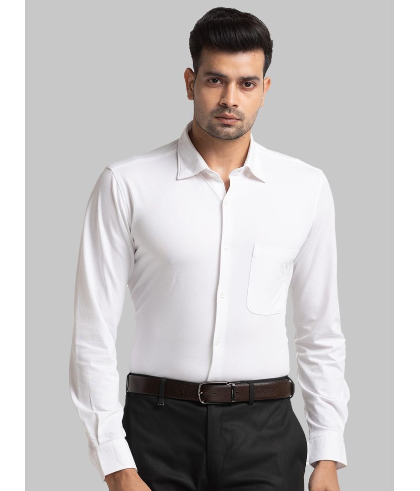     			Raymond Cotton Blend Slim Fit Full Sleeves Men's Formal Shirt - White ( Pack of 1 )