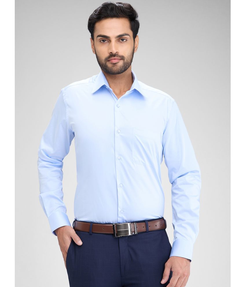     			Raymond Cotton Regular Fit Full Sleeves Men's Formal Shirt - Blue ( Pack of 1 )