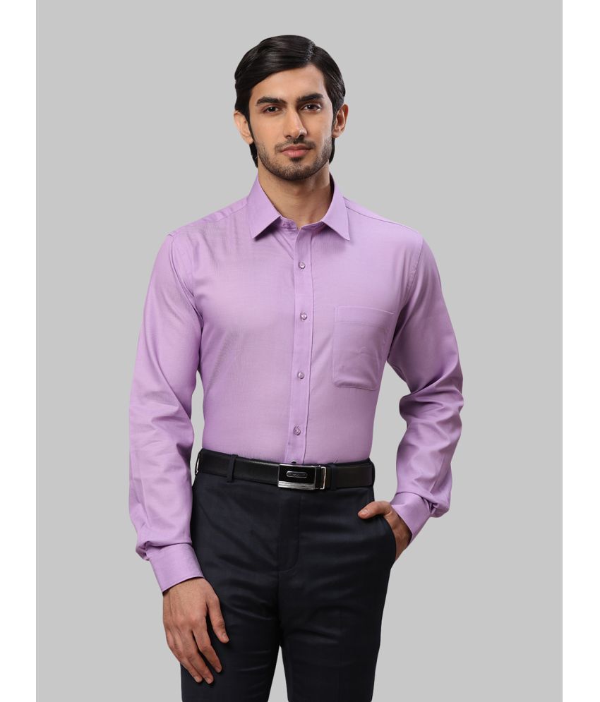     			Raymond Cotton Slim Fit Full Sleeves Men's Formal Shirt - Purple ( Pack of 1 )