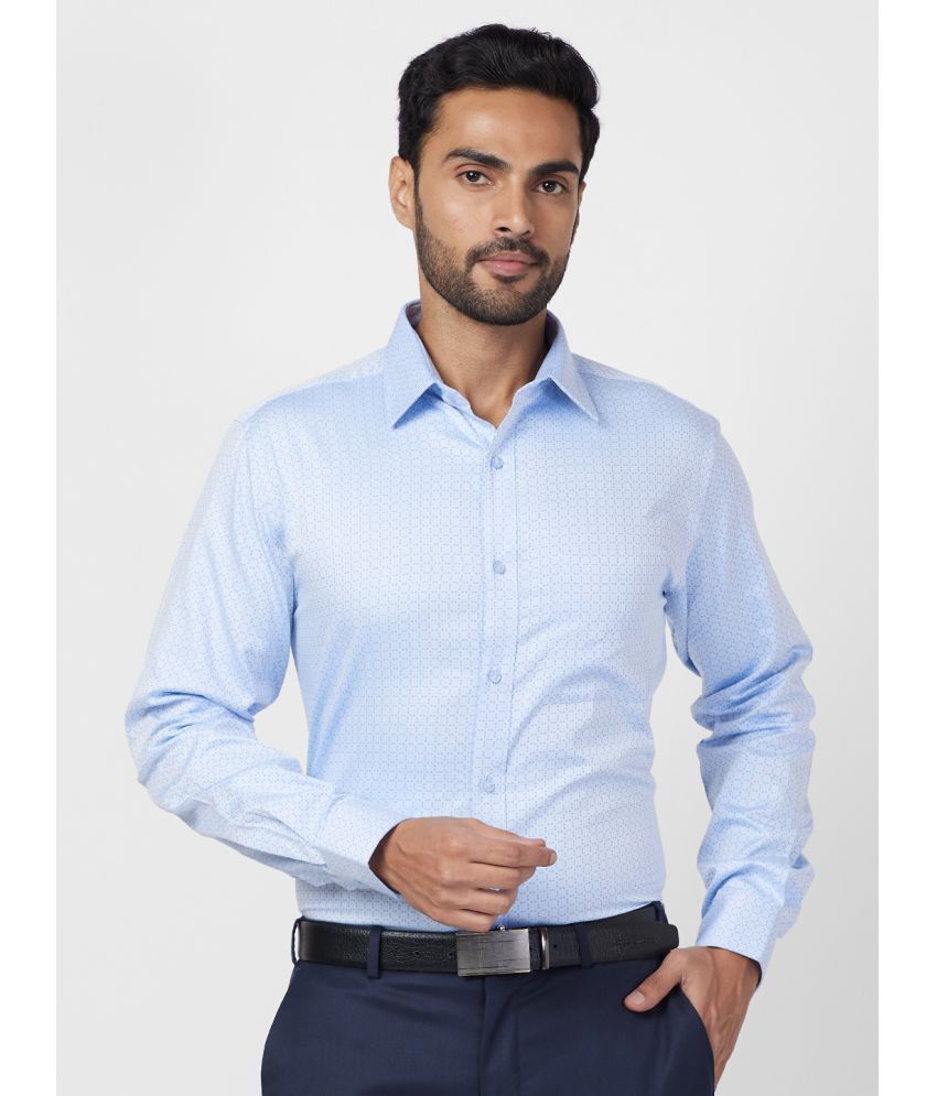     			Raymond Cotton Slim Fit Full Sleeves Men's Formal Shirt - Blue ( Pack of 1 )