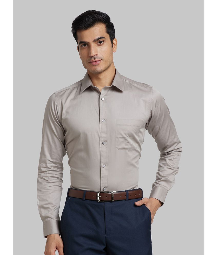     			Raymond Cotton Slim Fit Full Sleeves Men's Formal Shirt - Grey ( Pack of 1 )