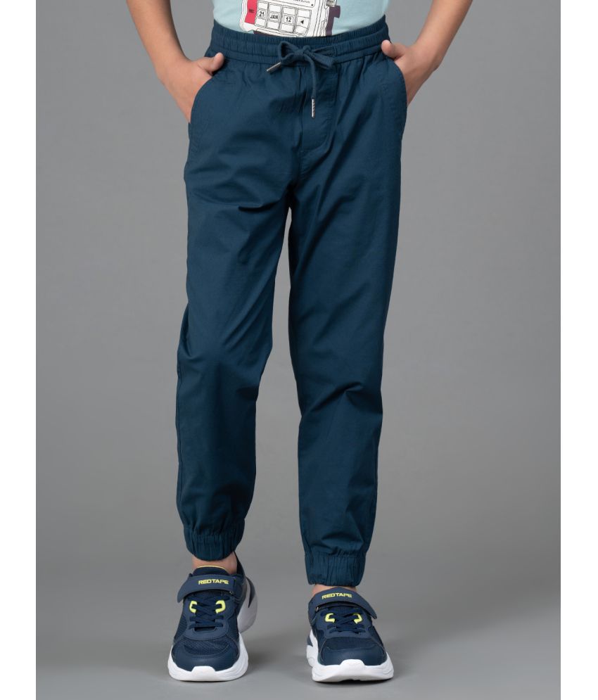     			Red Tape - Blue Cotton Blend Boys Trousers ( Pack of 1 )