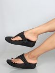 Carlton London Black Women's Sandal Heels