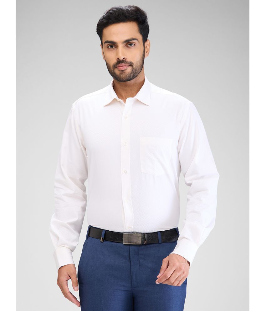     			Park Avenue Cotton Regular Fit Full Sleeves Men's Formal Shirt - White ( Pack of 1 )