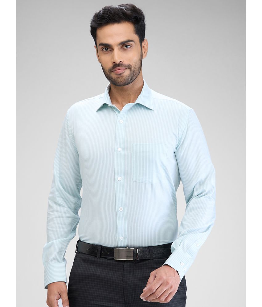     			Park Avenue Cotton Regular Fit Full Sleeves Men's Formal Shirt - Green ( Pack of 1 )