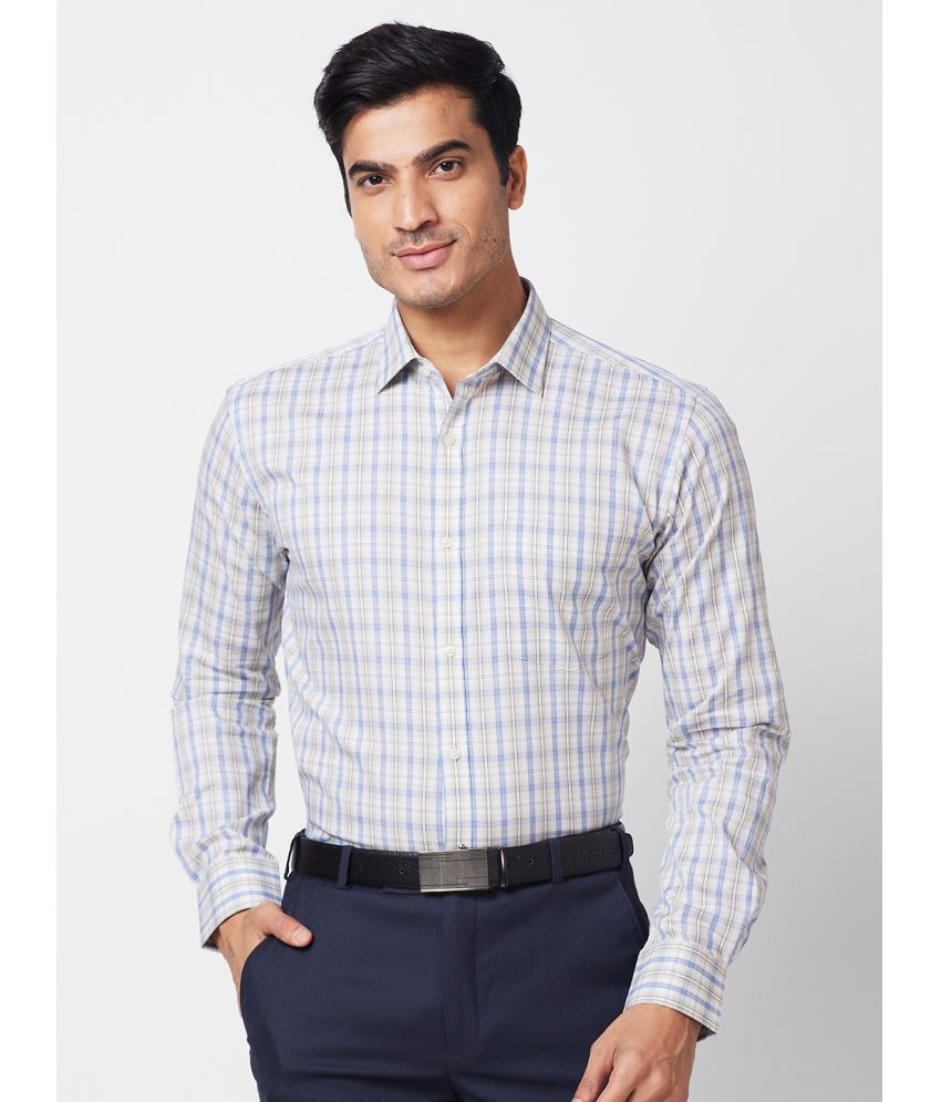     			Park Avenue Cotton Slim Fit Full Sleeves Men's Formal Shirt - Beige ( Pack of 1 )