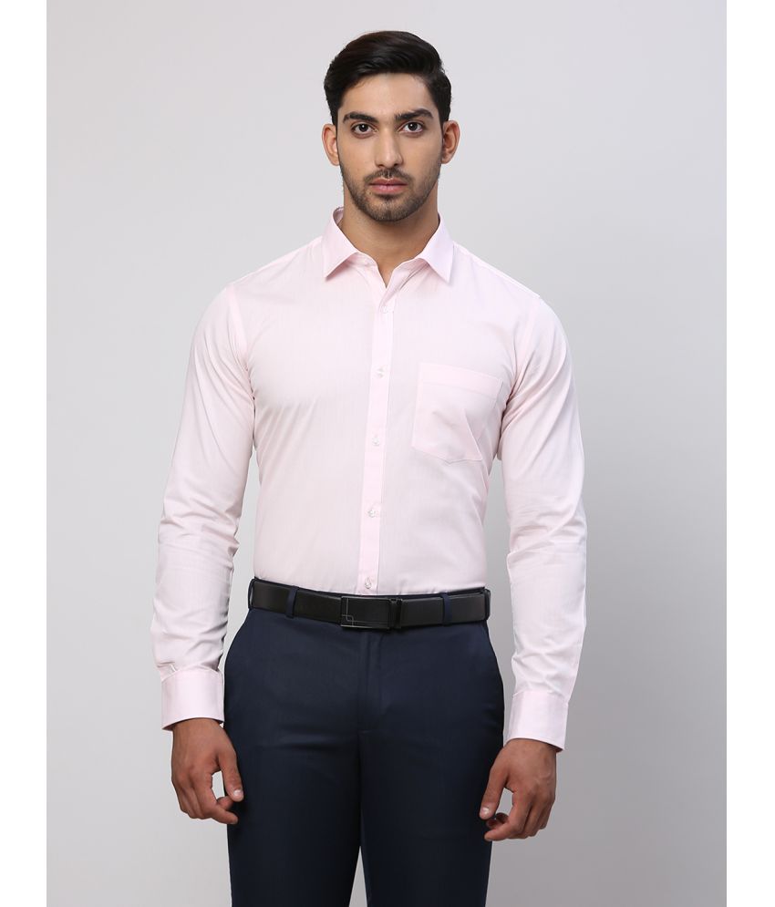     			Park Avenue Cotton Slim Fit Full Sleeves Men's Formal Shirt - Red ( Pack of 1 )